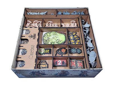 Organizador (INSERT MDF) para Zombicide: White Death
