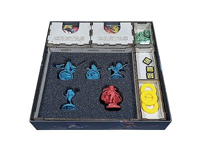 Organizador (SOFT INSERT PARANÁ) para Marvel United: X-Men - Blue Team