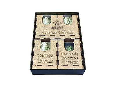 Organizador (INSERT MDF) para Forest Shuffle Dartmoor
