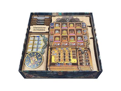 Organizador (INSERT MDF) para Orloj - O Relógio Astronômico de Praga