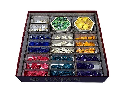 Organizador (SOFT INSERT PARANÁ) para Catan 6ª Edição