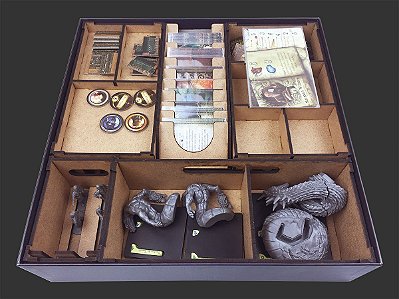 Organizador (INSERT MDF) para Mansions of Madness - Caminho da Serpente