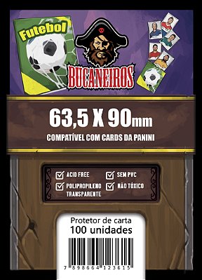 Sleeve Customizado para Cards Panini (63,5x90)