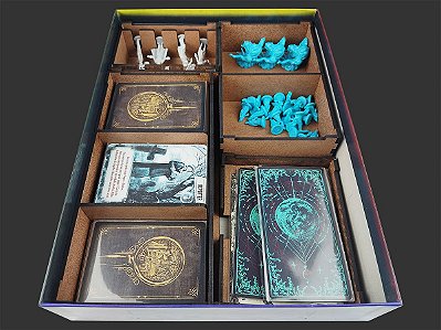 Organizador (INSERT MDF) para Pandemic: O Reino de Cthulhu