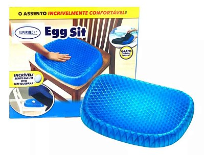 Almofada assento de gel de silicone ortopédico EGG Sit