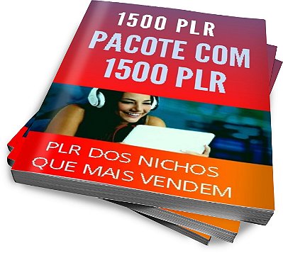 Pacote com 1500 PLR