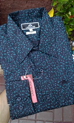 camisa social azul celeste