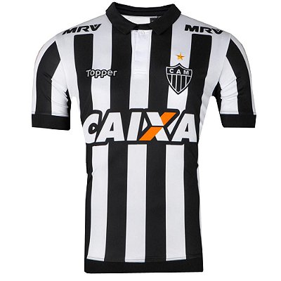 Camisa Atlético Jogo I Plus Size 2017 Topper Camisa Atlético Jogo I Plus Size 2017 Topper