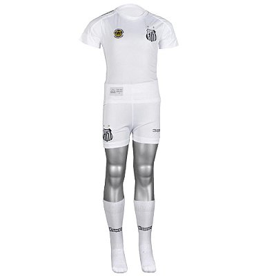 Kit Santos Jogo I Torcedor Infantil 2017 Kappa Kit Santos Jogo I Torcedor Infantil 2017 Kappa