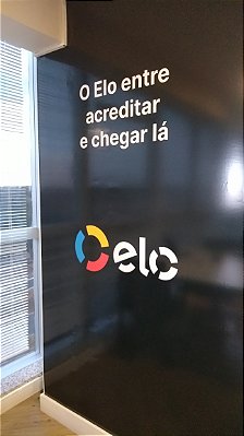 Adesivo Vinil Branco Instalado - acima de 10m²