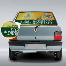 Adesivo Vidro Traseiro Carro Perfurado - iNSTALADO