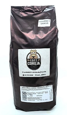 Café Coruja em Grão Pacote 1 KG