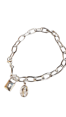 Kit 03 unidades Pulseira Cadeia da Consagração de Nossa Senhora das Graças