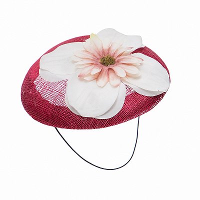 Casquete de Flor cor Hibisco