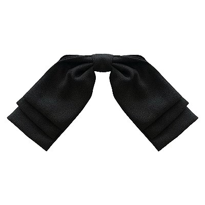 Laço Vitória Crepe Preto