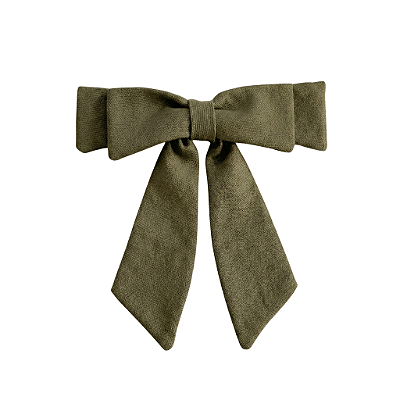 Laço Lívia M de Linho Verde Oliva