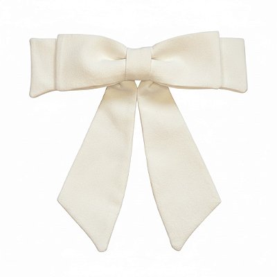 Laço Lívia M de Crepe Off White