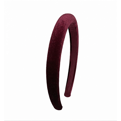 Tiara Vick de Veludo Vinho