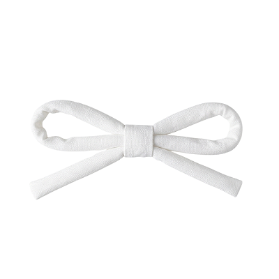 Laço Filippa de Linho Branco