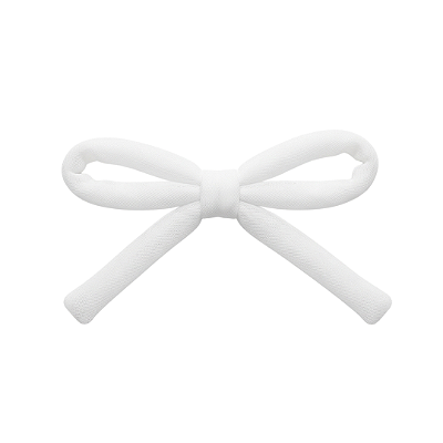 Laço Filippa de Tule Branco