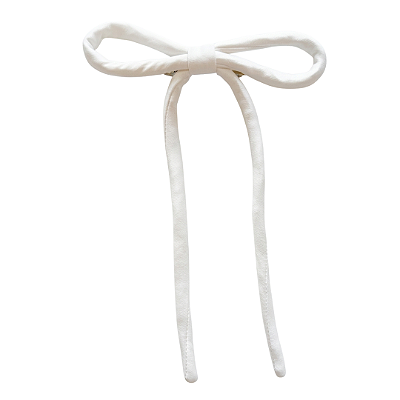 Laço Serena de Cetim Off White