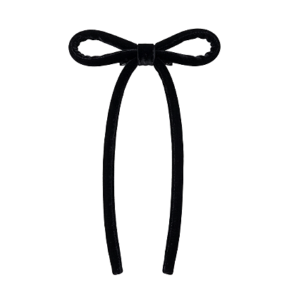 Laço Serena de Veludo Preto