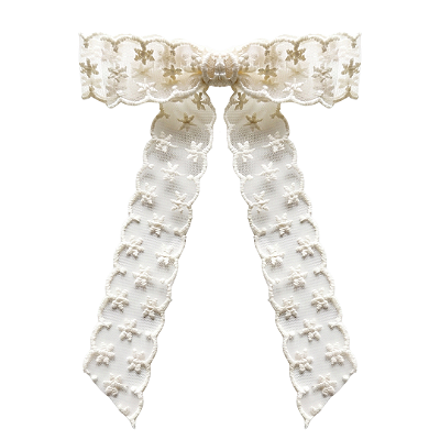Laço Lia P Duplo Renda Off White