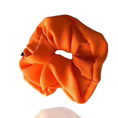 Elástico - Scrunchie Laranja Neon