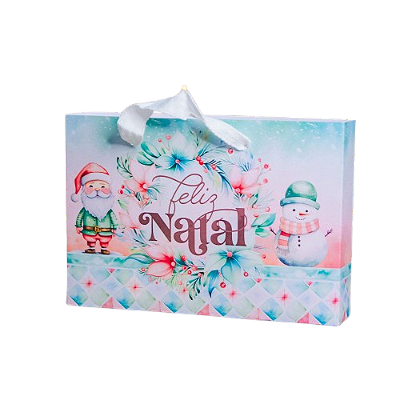 10 sacolinhas de natal