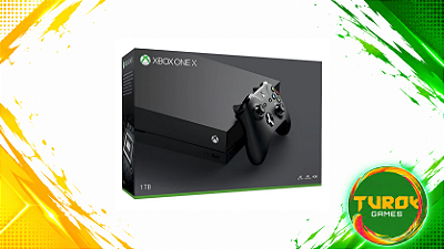Console Xbox One X SEMINOVO