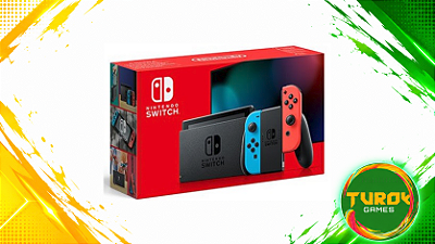 Console Nintendo Switch V2 Seminovo Desbloqueado