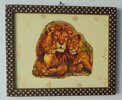 Quadro Família Leão