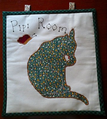 Panô para Porta Banheiro