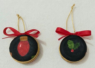 Kit de Enfeites Natalinos - Frutinha e Lâmpada