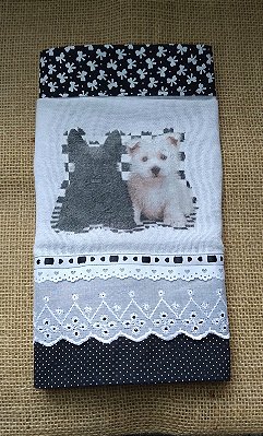 Pano de Prato Cachorrinhos