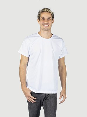 KIT 05 PEÇAS - Camiseta básica helanquinha branco