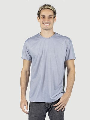 KIT 05 PEÇAS - Camiseta Malha PP cinza
