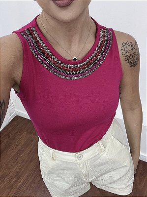 Regata Feminina Pink Adriana