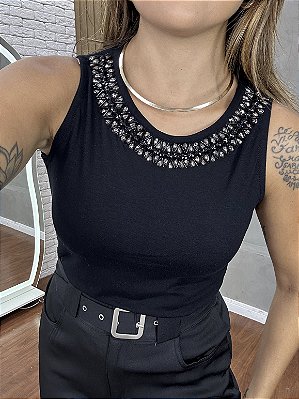 Regata Feminina Preta Darling