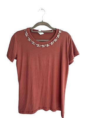 Tshirt Feminina Decote Redondo Adega Gianni