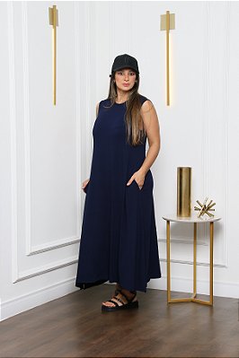Vestido Midi Evasê Estela Marinho