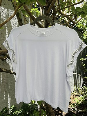 Blusa Muscle Branca Melinda