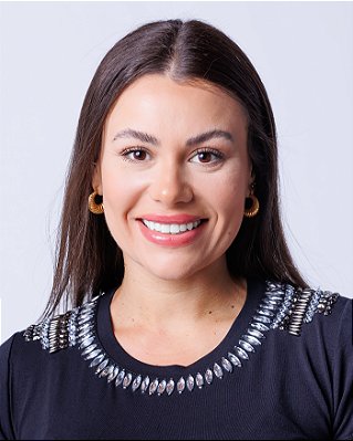 Tshirt Feminina Decote Redondo Preta Otavia chatom cristal