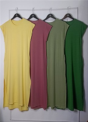 Vestido Muscle Tee Moletinho Premium