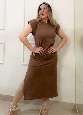 Vestido Muscle Tee Moletinho Premium