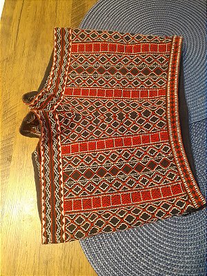 Short Feminino Tamanho M, Tribal Asteca, Cotton, Forever 21