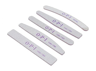 NE10341 - 10341 kit 25 - lixa de unha caixão 100/180 o p i – Pacote com 25 unidades (Atacado)