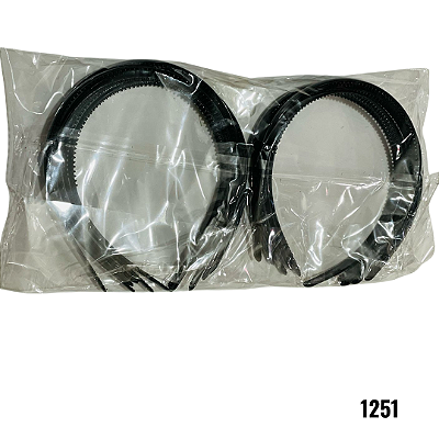 NE1251 - 1251 tiara plastica – Pacote com 12 unidades (Atacado)