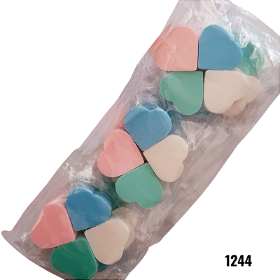 NE1244 - 1244 esponja de maquiagem 4 esponjas por kit - Pacote com 6 unidades (Atacado)