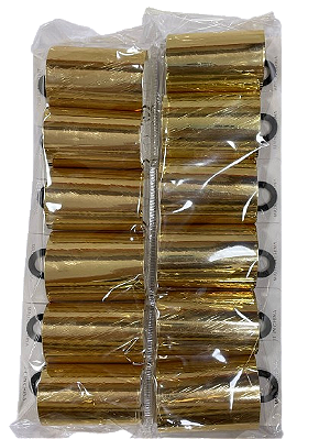 NERH-025 - Rh-025 elastico tipo laço metal gold – Pacote com 12 unidades (Atacado)